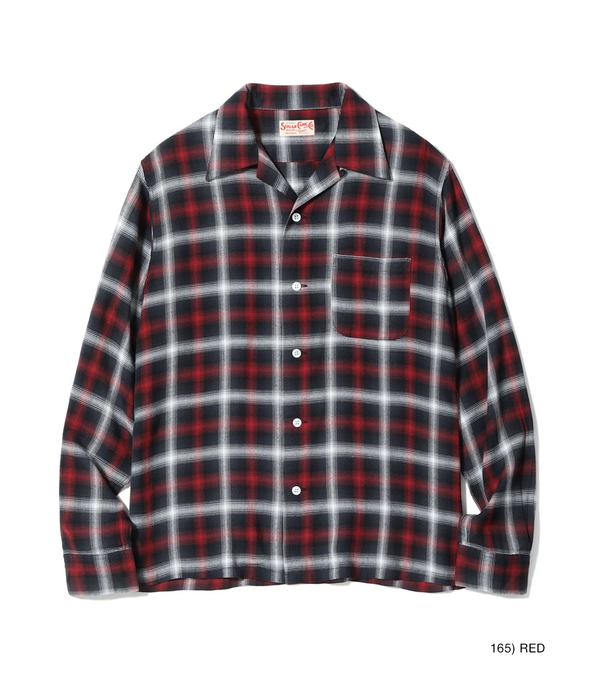 Rayon Ombre Check Open Shirt