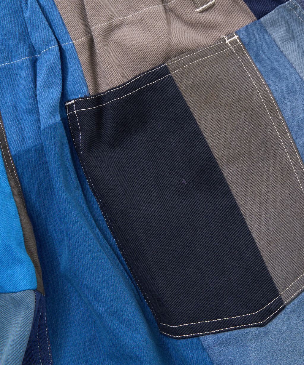 circular pants bleu de travail eight