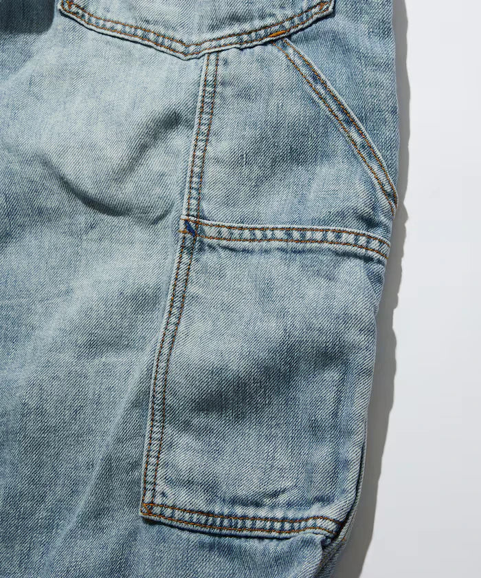 Linen Denim Painter Pant