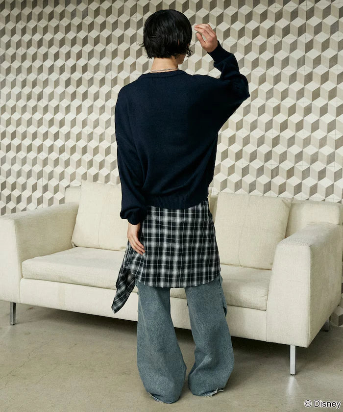 Limited Edition 'DISNEY MICKEY MOUSE' SHADOW KNIT