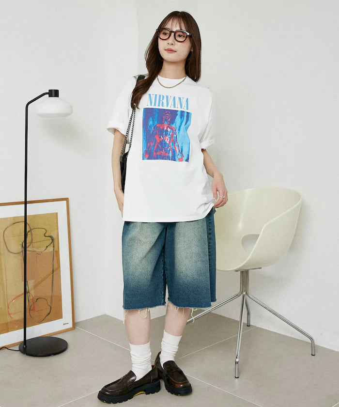 NIRVANA SLIVER Band T-Shirt Limited Edition