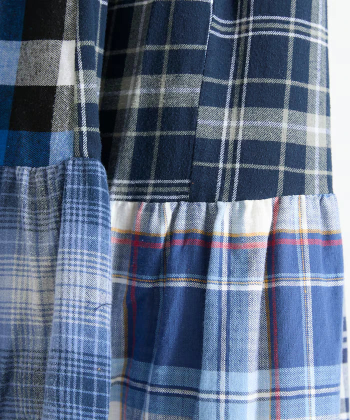 Vintage Remake Check Cami Dress