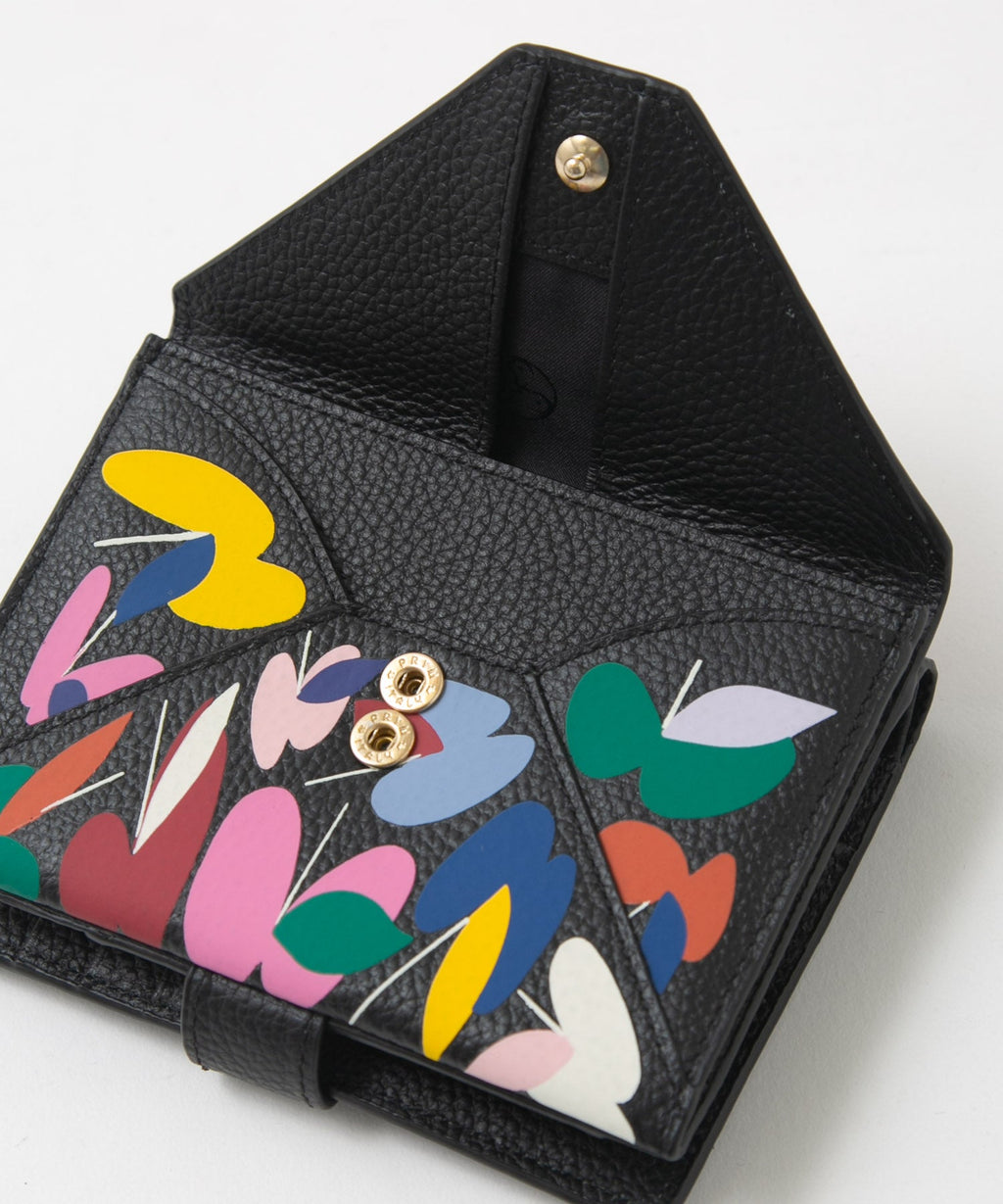 SHOGO SEKINE Collaboration Bi-fold Wallet Black SFO-SKN#01