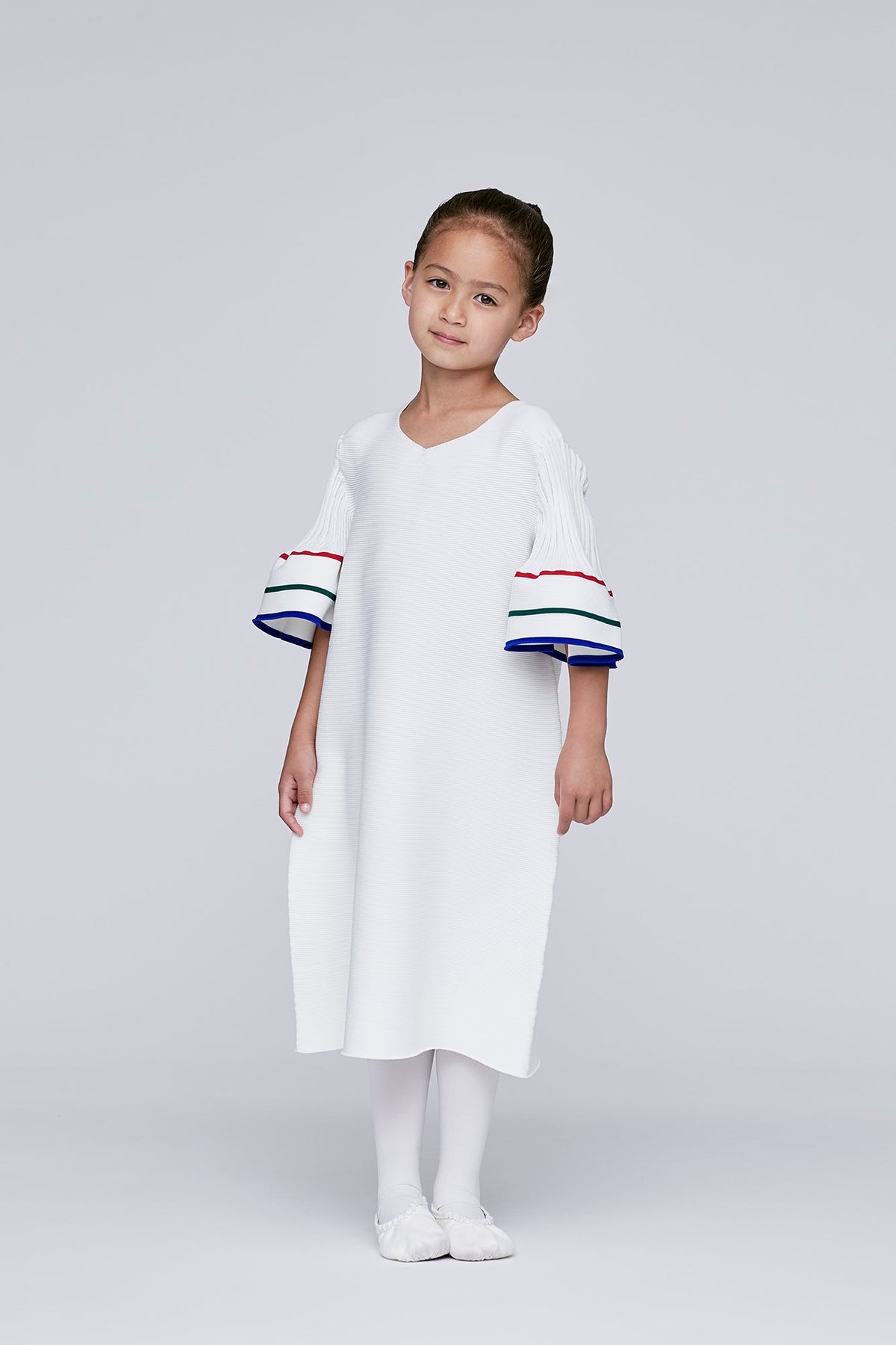 POTTERY KIDS SHORT BELL SLEEVE FLARE DRESS