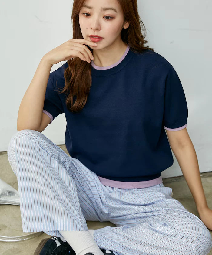 Color Scheme Summer Knit Pullover Limited Edition