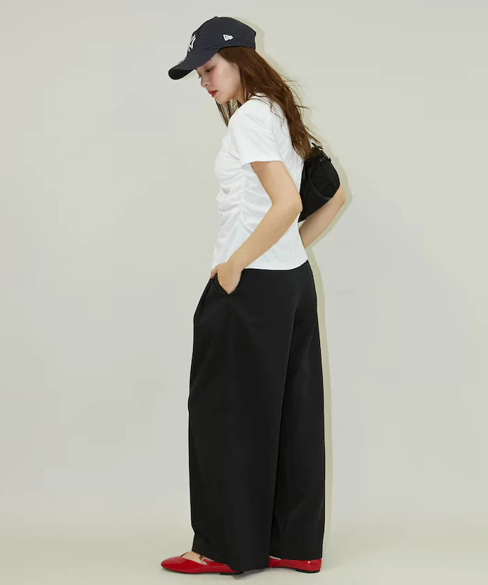2-pleat slacks pants limited edition