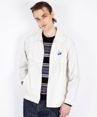 Evil Woman Scratch Work Shirt Jacket
