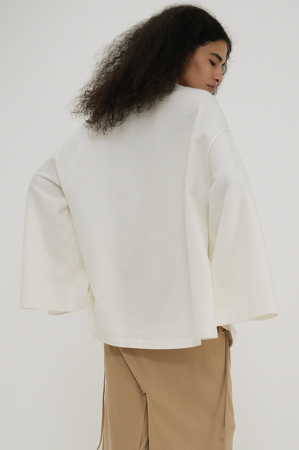 PONCHO SWEAT TOPS