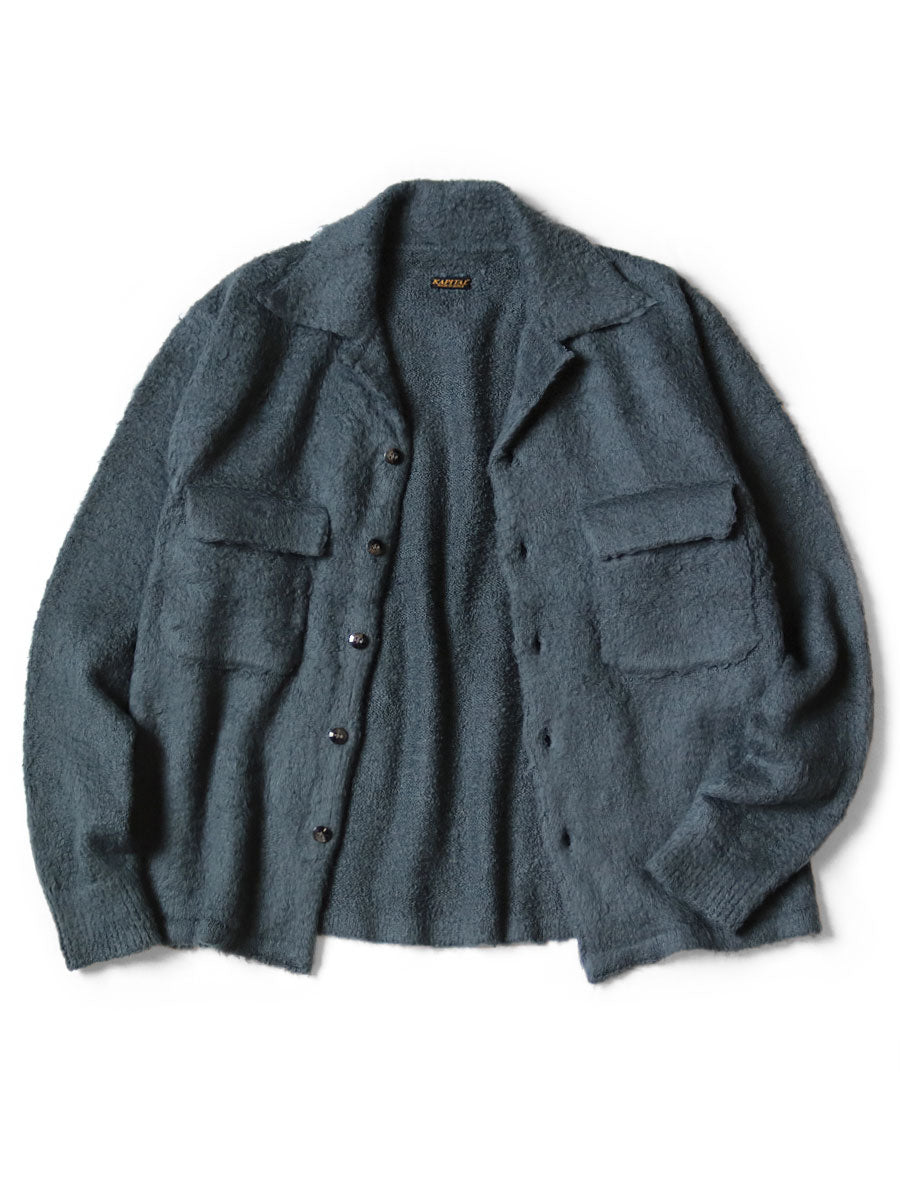 7G Shaggy Knit Board Shirt