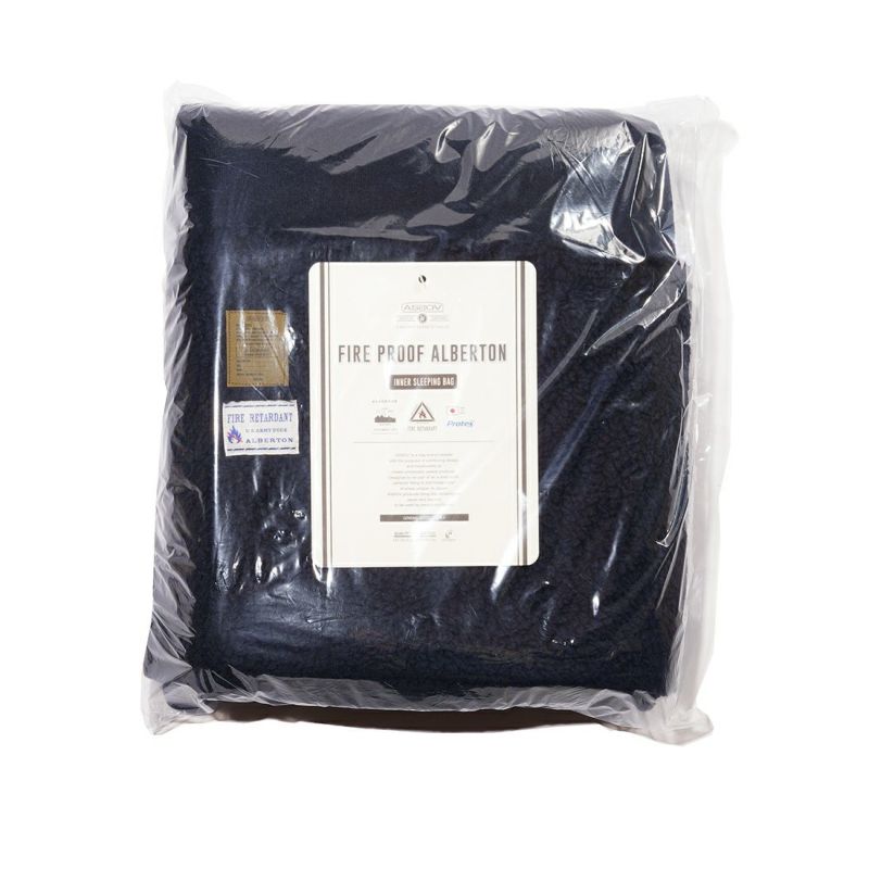 ALBERTON FIRE PROOF INNER SLEEPING BAG/NAVY