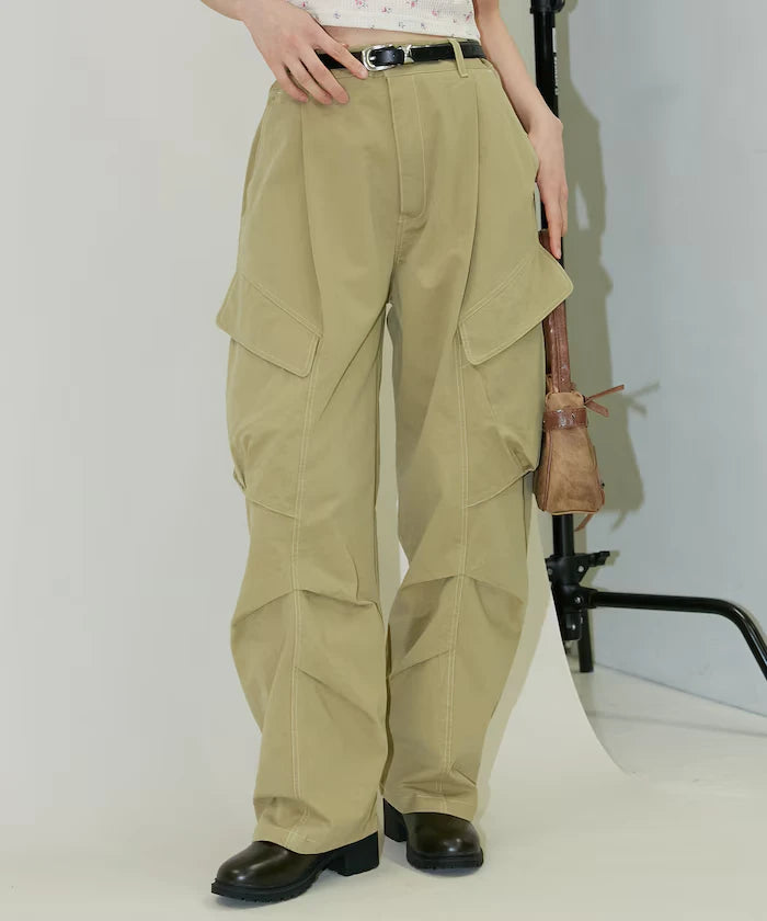 LOVE POP STUDIO Chino Cargo Pants Limited Edition