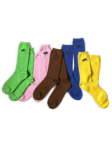 84 Piano Embroidered Socks