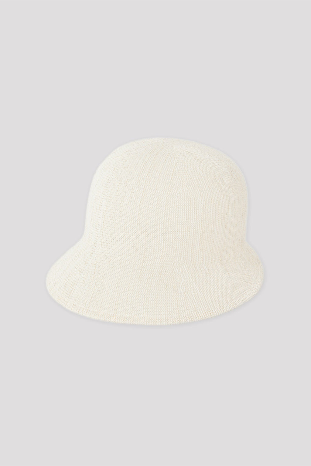 MESH KNIT GLITTER ASYMMETRIC HAT