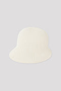 MESH KNIT GLITTER ASYMMETRIC HAT