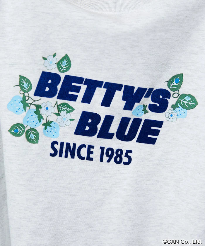 BETTY'S BLUE Flock Logo T-Shirt Limited Edition