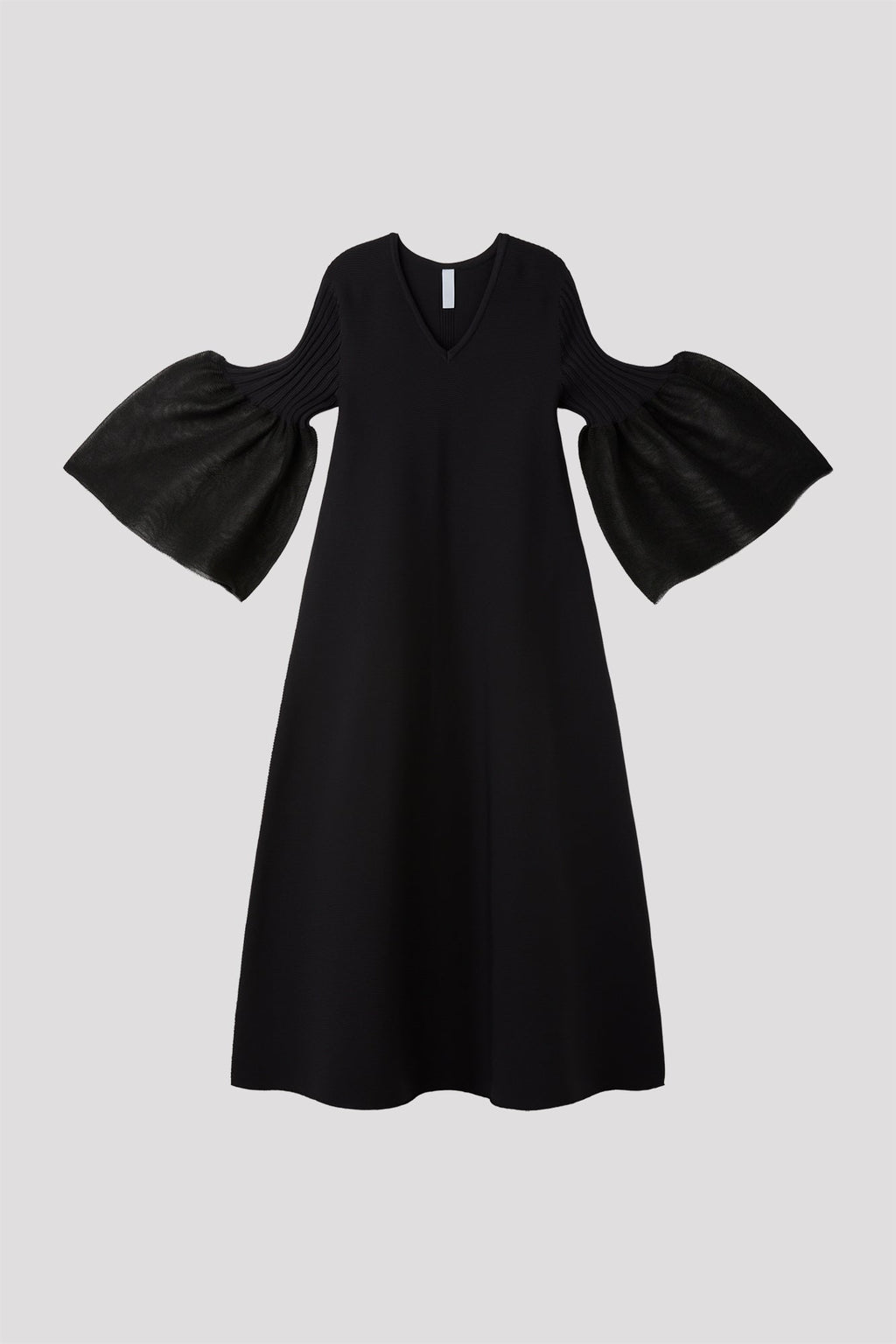 POTTERY LUCENT LONG BELL SLEEVE FLARE DRESS
