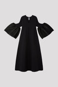 POTTERY LUCENT LONG BELL SLEEVE FLARE DRESS