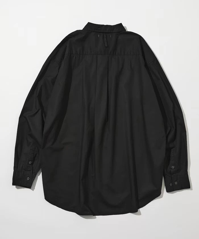 <New Color Added> Relaxed Fit Broad Shirt / Regular Collar / Long Sleeve