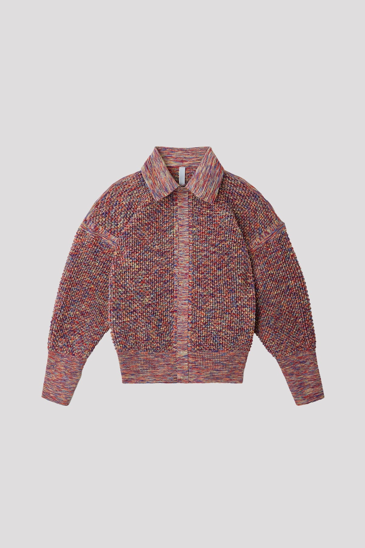 LATTICE KNIKAT STAND FALL COLLAR BLOUSON