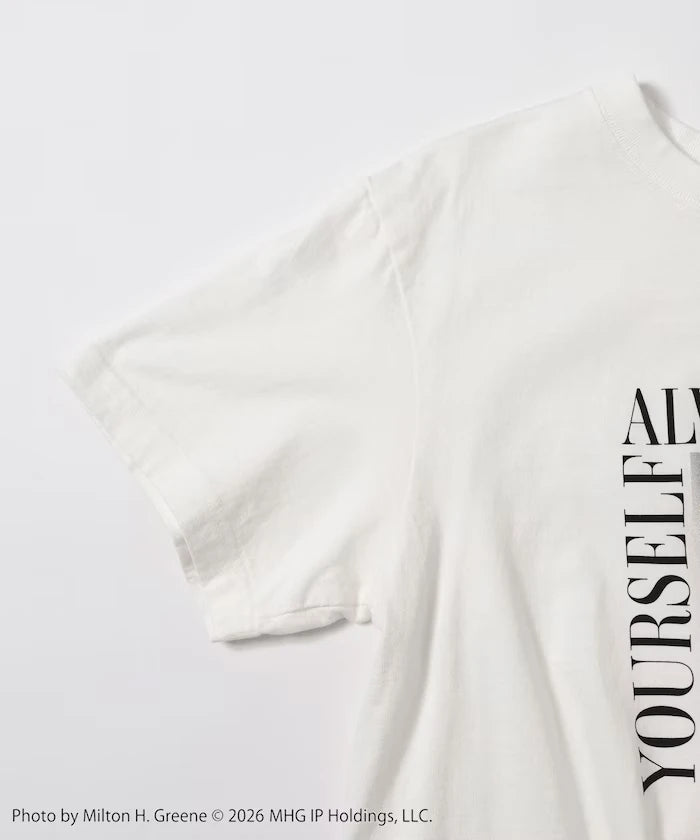 Marilyn Monroe Short Sleeve Monochrome Photo T-shirt