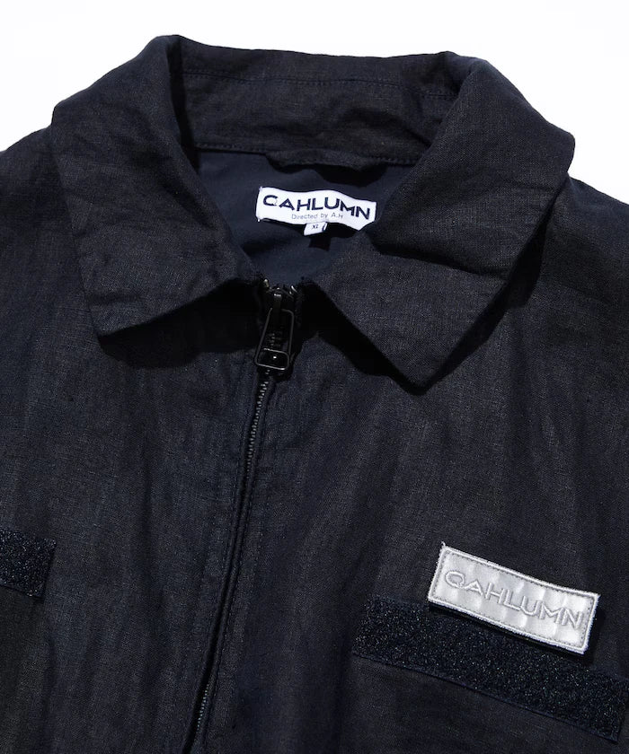 Linen Heli Crew Jacket