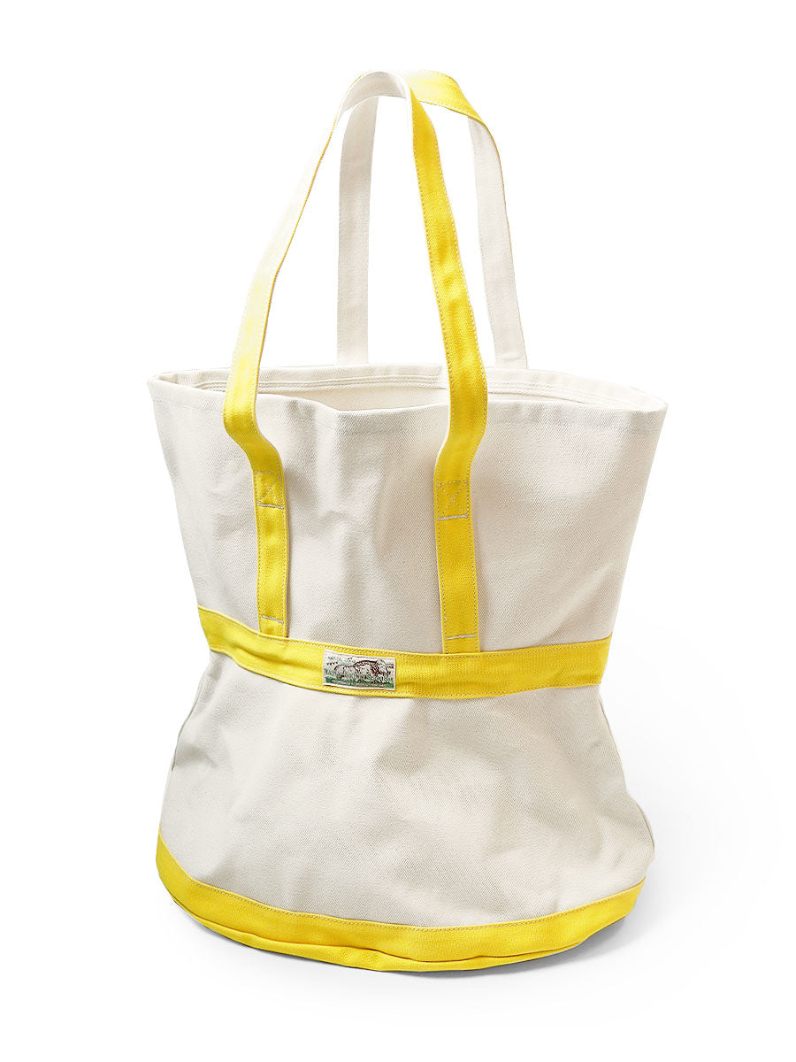 No. 4 Canvas Elephant TOTE BAG_L_