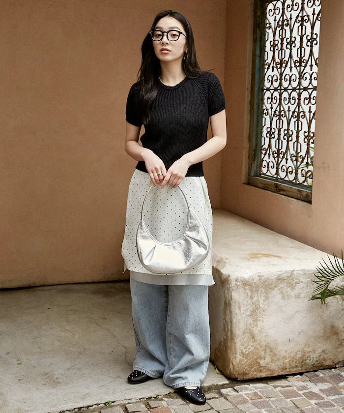 Compact Summer Knit with Purl Stitch - Limited Expansion