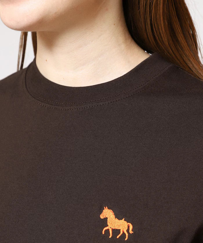 Organic Cotton Allover Embroidery T-Shirt