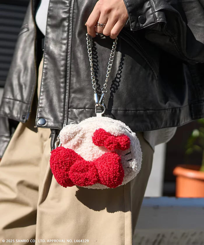 Hello Kitty Fuzzy Pouch