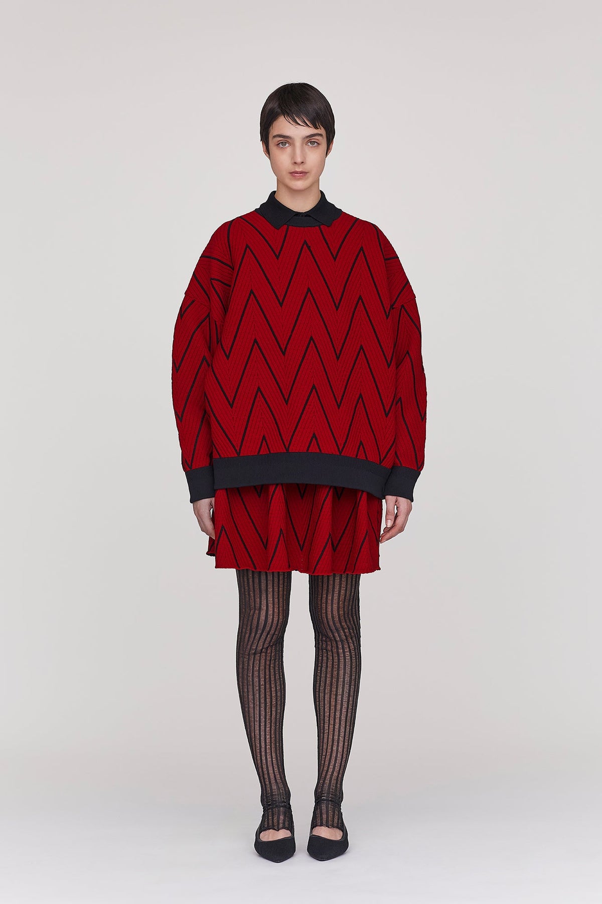 HERRINGBONE PULLOVER