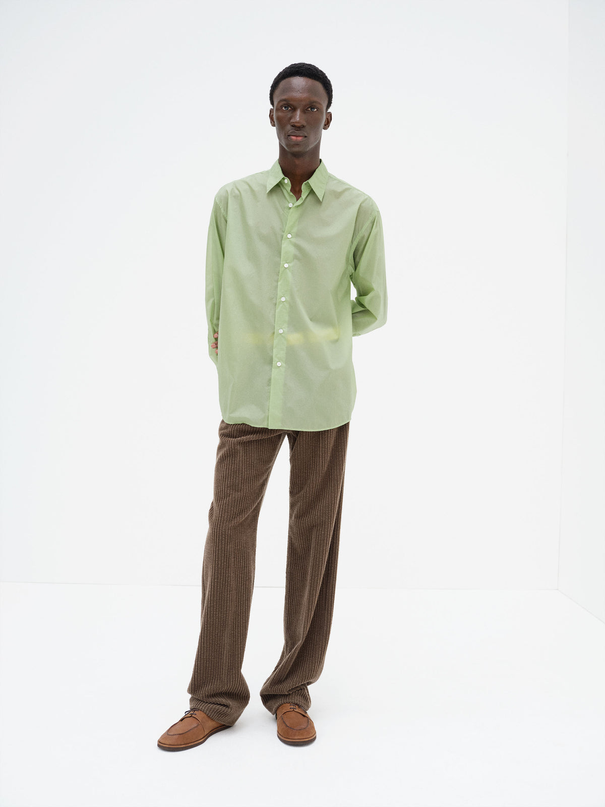 SHEER NYLON RIPSTOP SHIRT