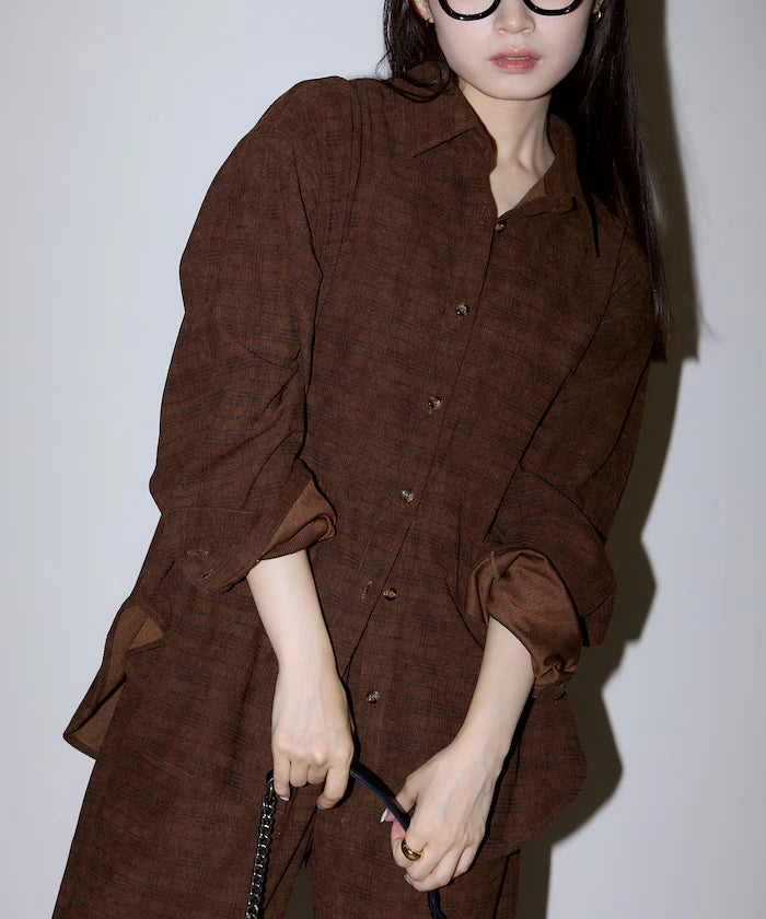 Big Silhouette Corduroy Shirt