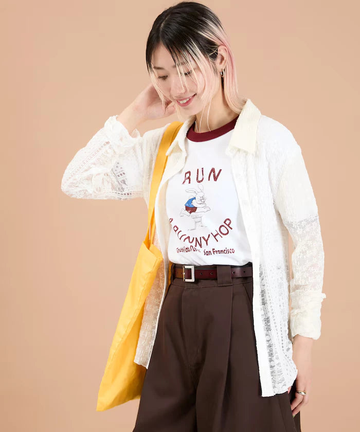Floral Cut Lace Shirt