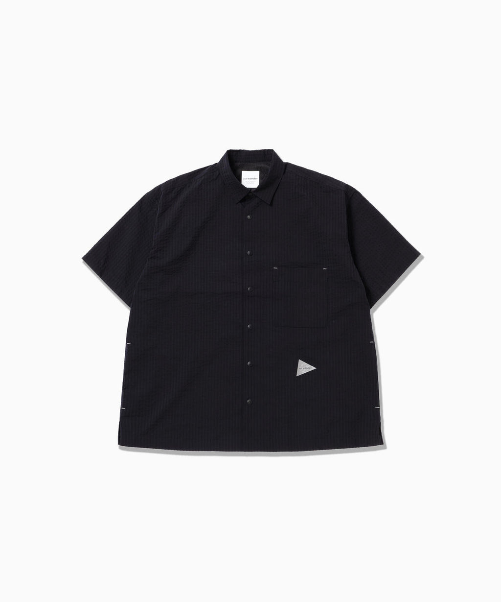 dry soft seersucker SS shirt