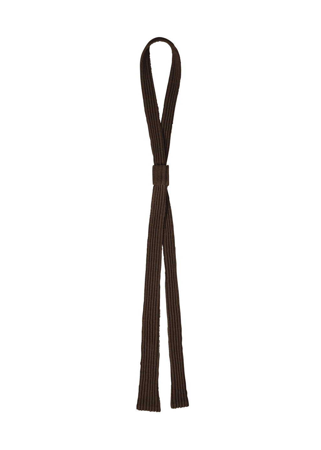 Pleated Seersucker Tie