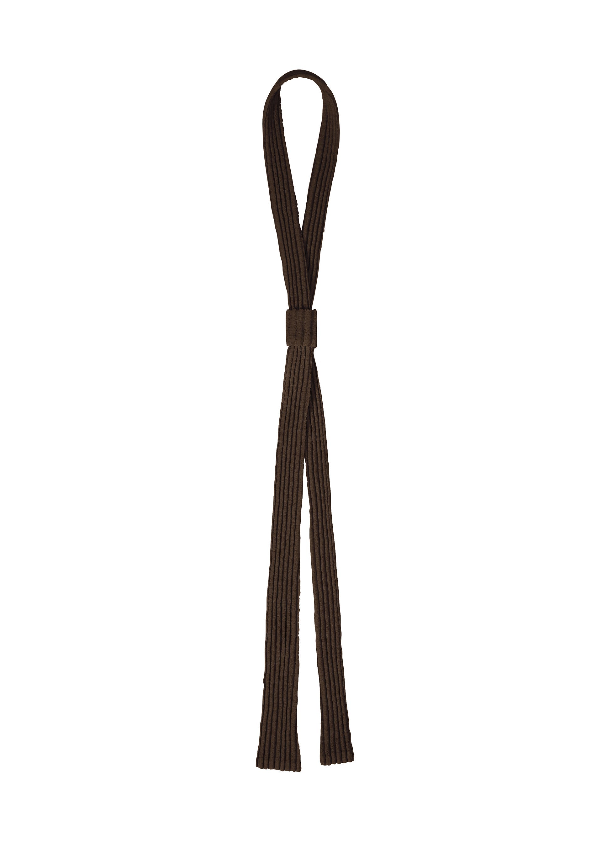 Pleated Seersucker Tie