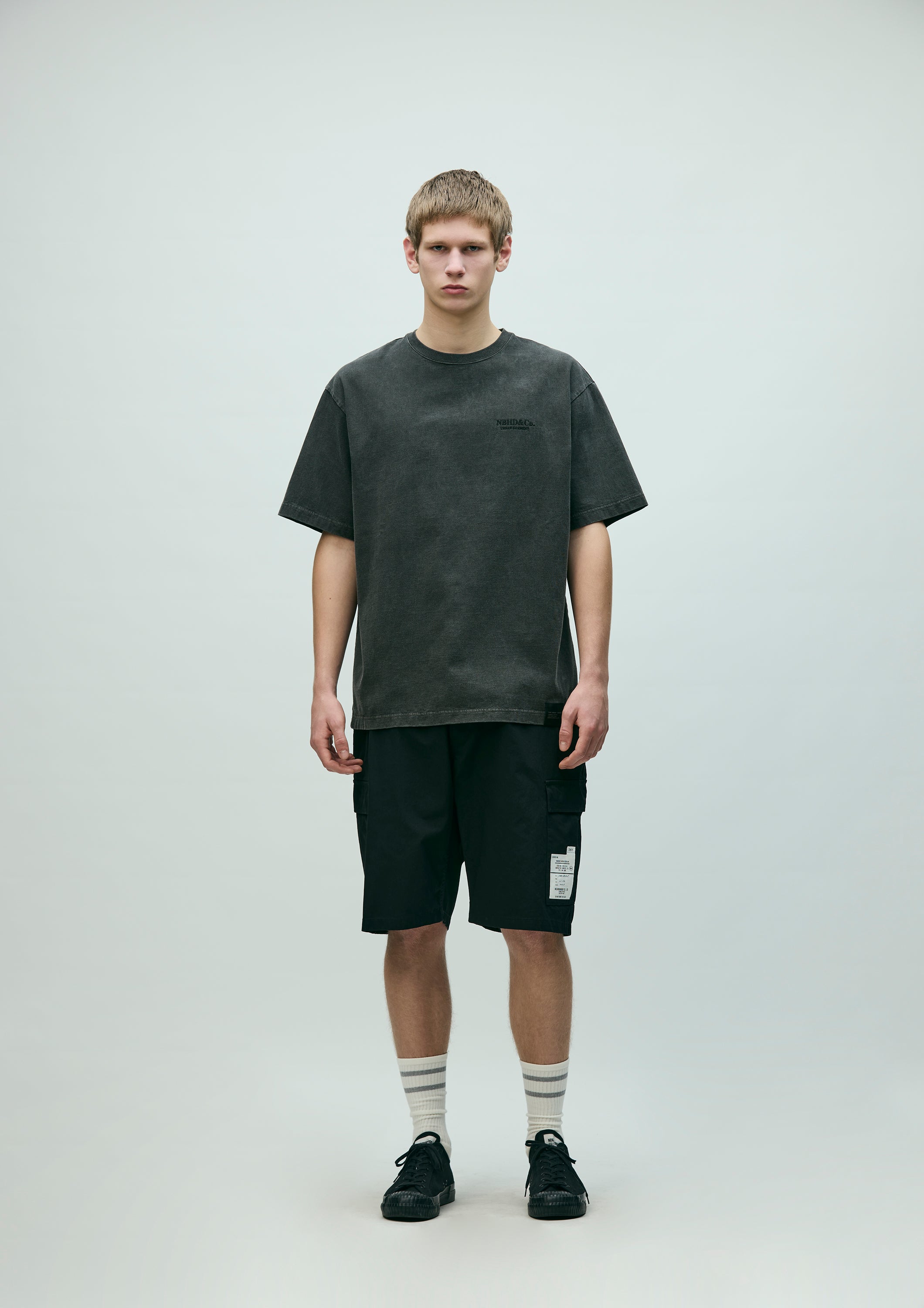 Pigment Dyed Crewneck Ss