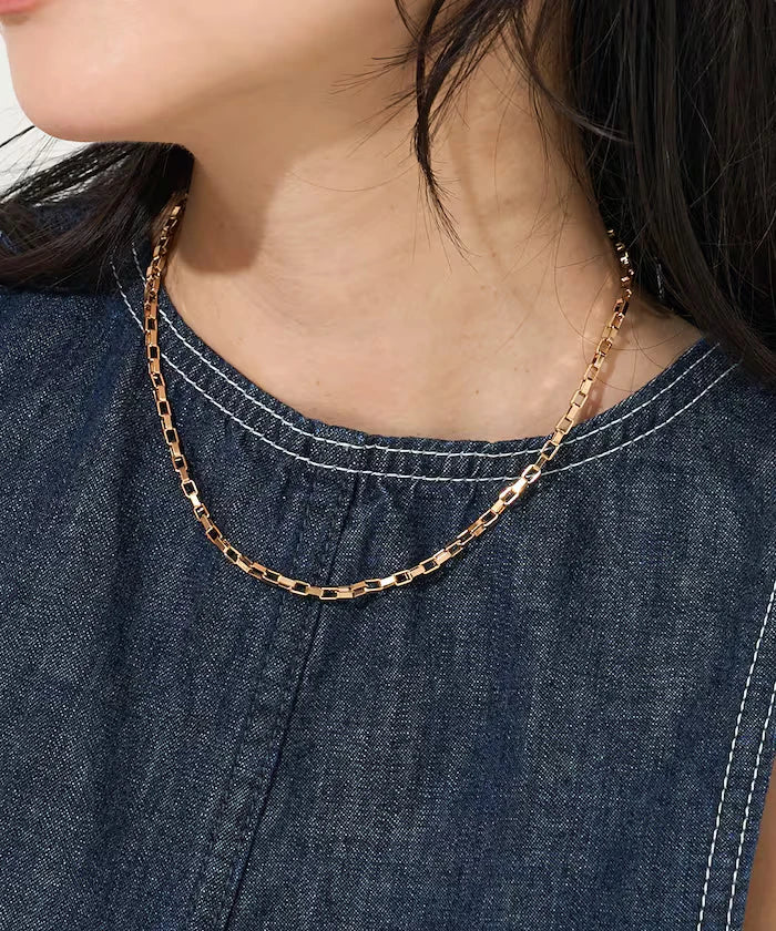 Square Chain Necklace