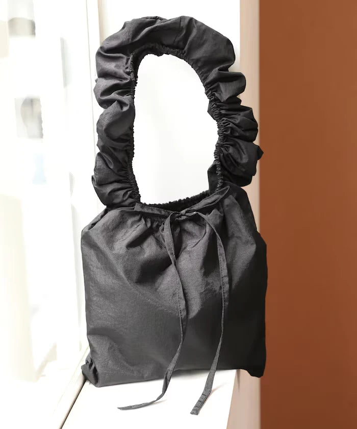 Crash Satin Frill Tote