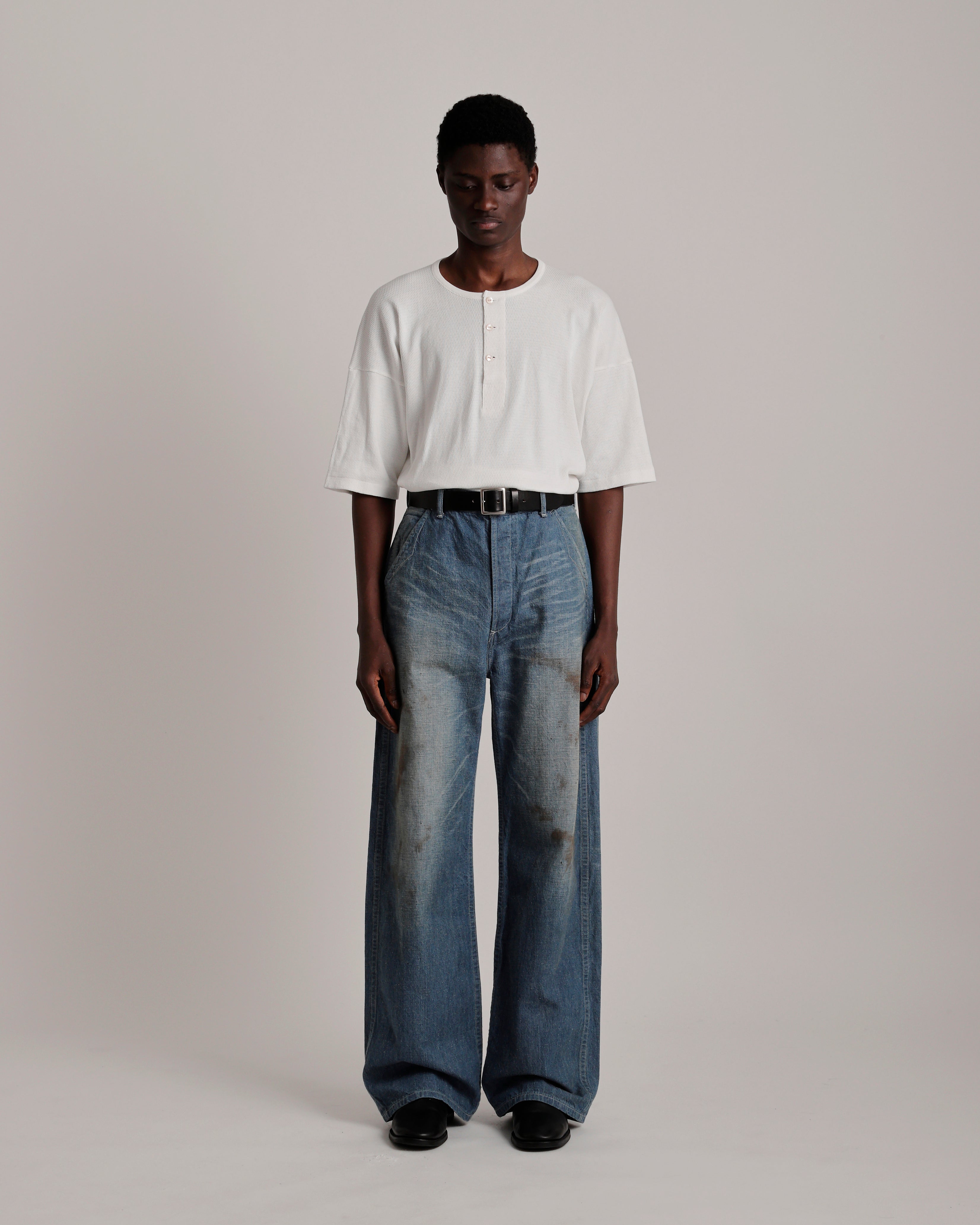 LOT.717 PAINTER PANTS WITH BUCKLE