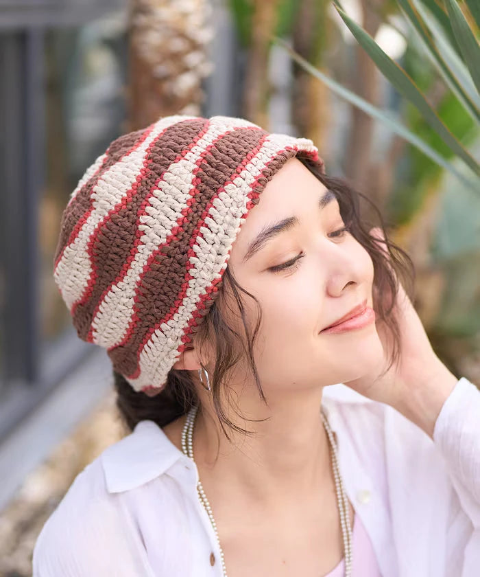 Wave Hand-Woven Knit Hat