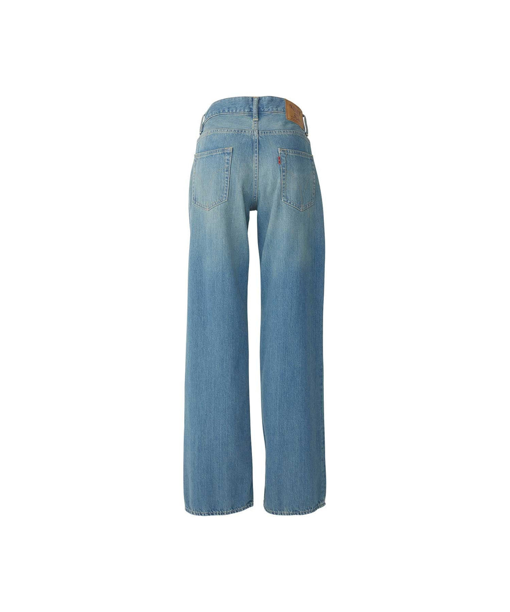 Low Rise Straight Denim Pants