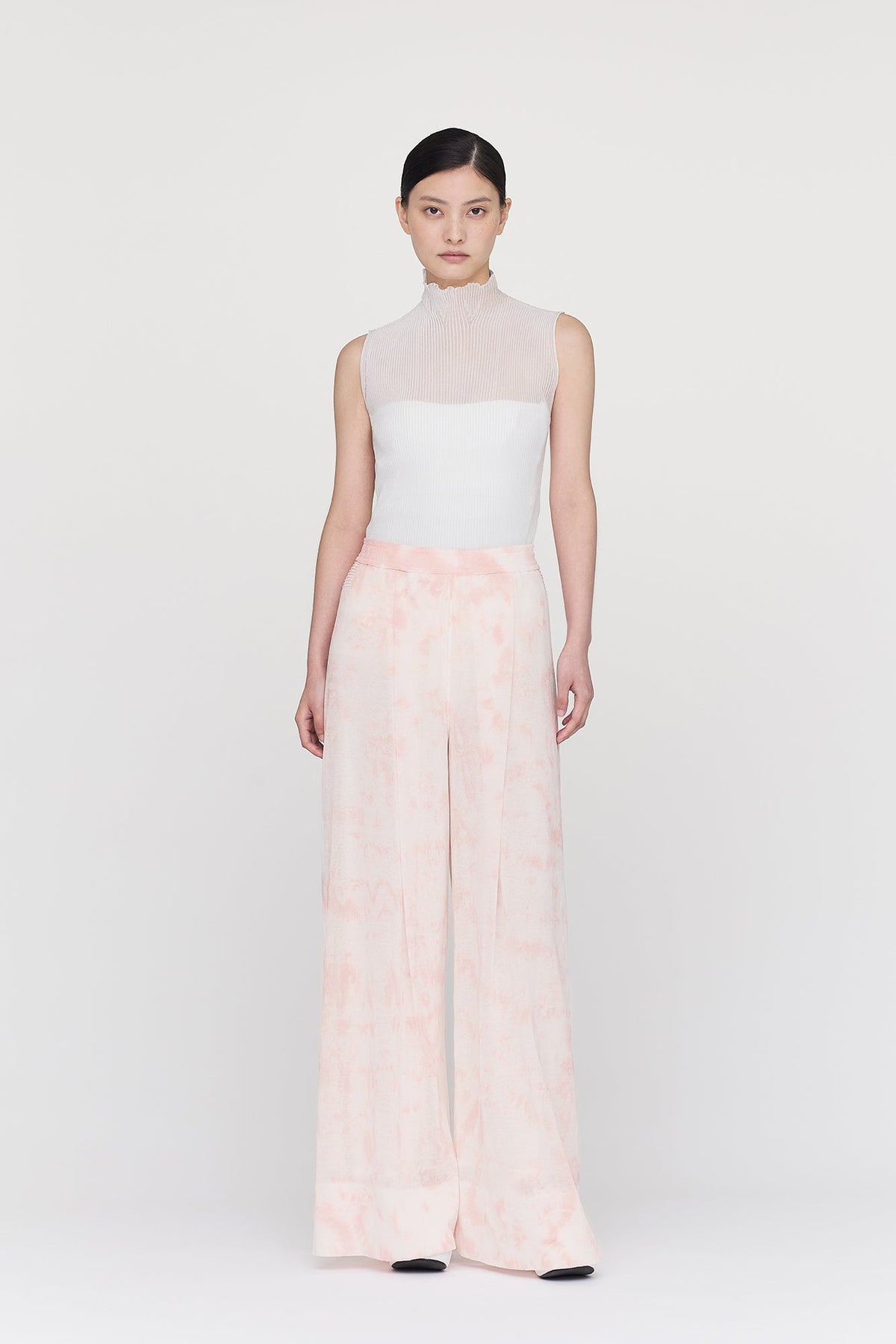 HYPHA LUCENT GLITTER SLEEVELESS TOP