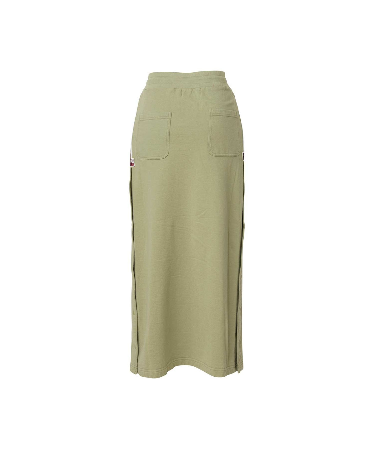 SEE NO EVIL Patch Long Skirt