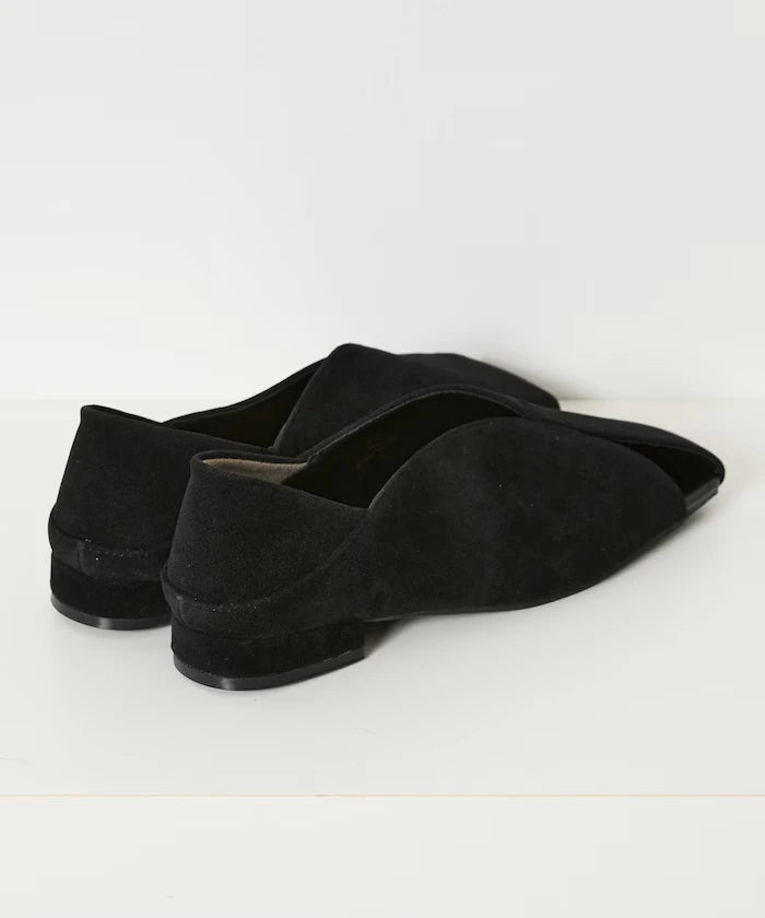 Slit Square Shoes