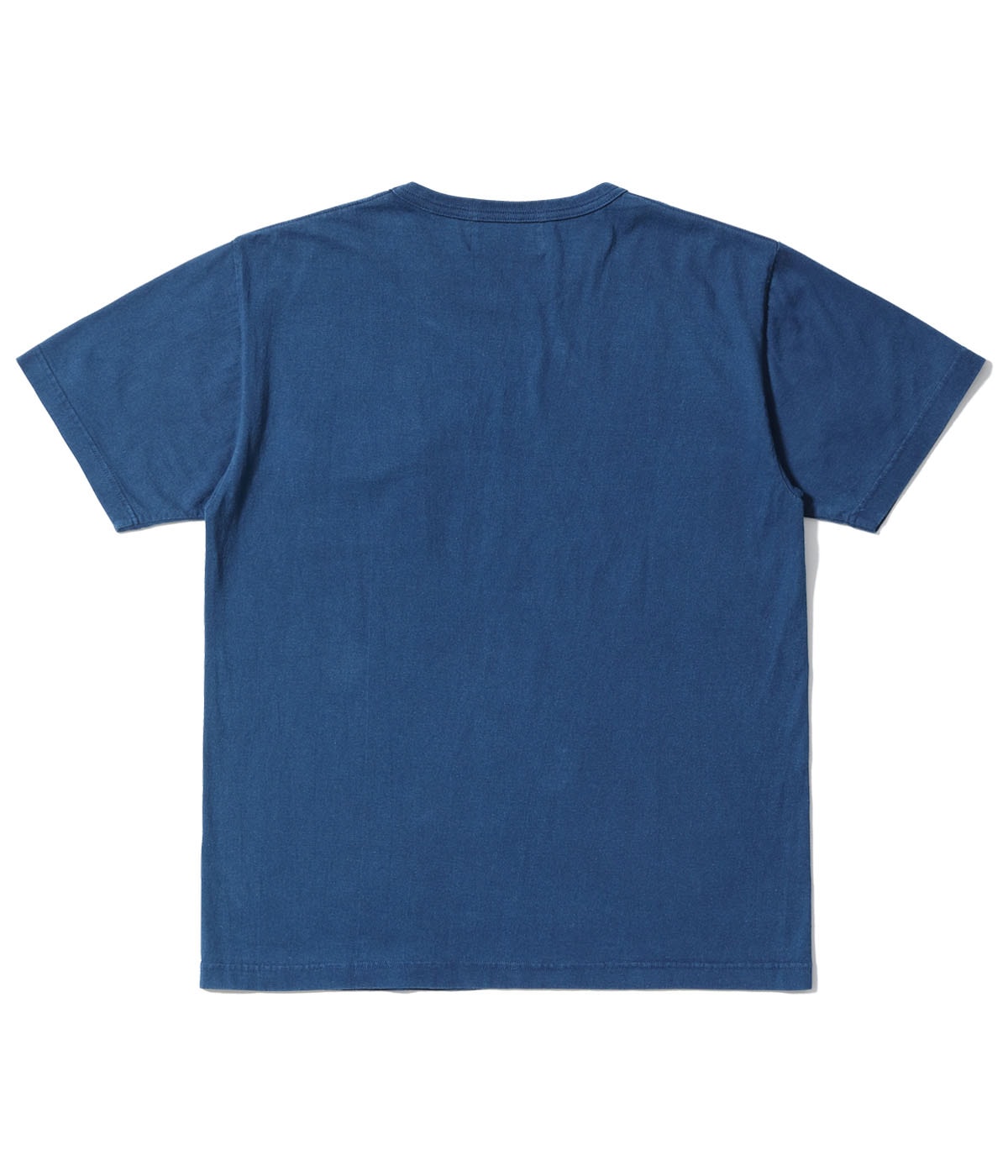 FICTION ROMANCE IDIGO DYE POCKET T-SHIRT