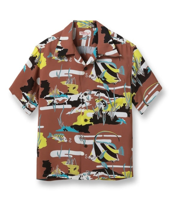 RAYON HAWAIIAN SHIRT “MOORISH IDOL”