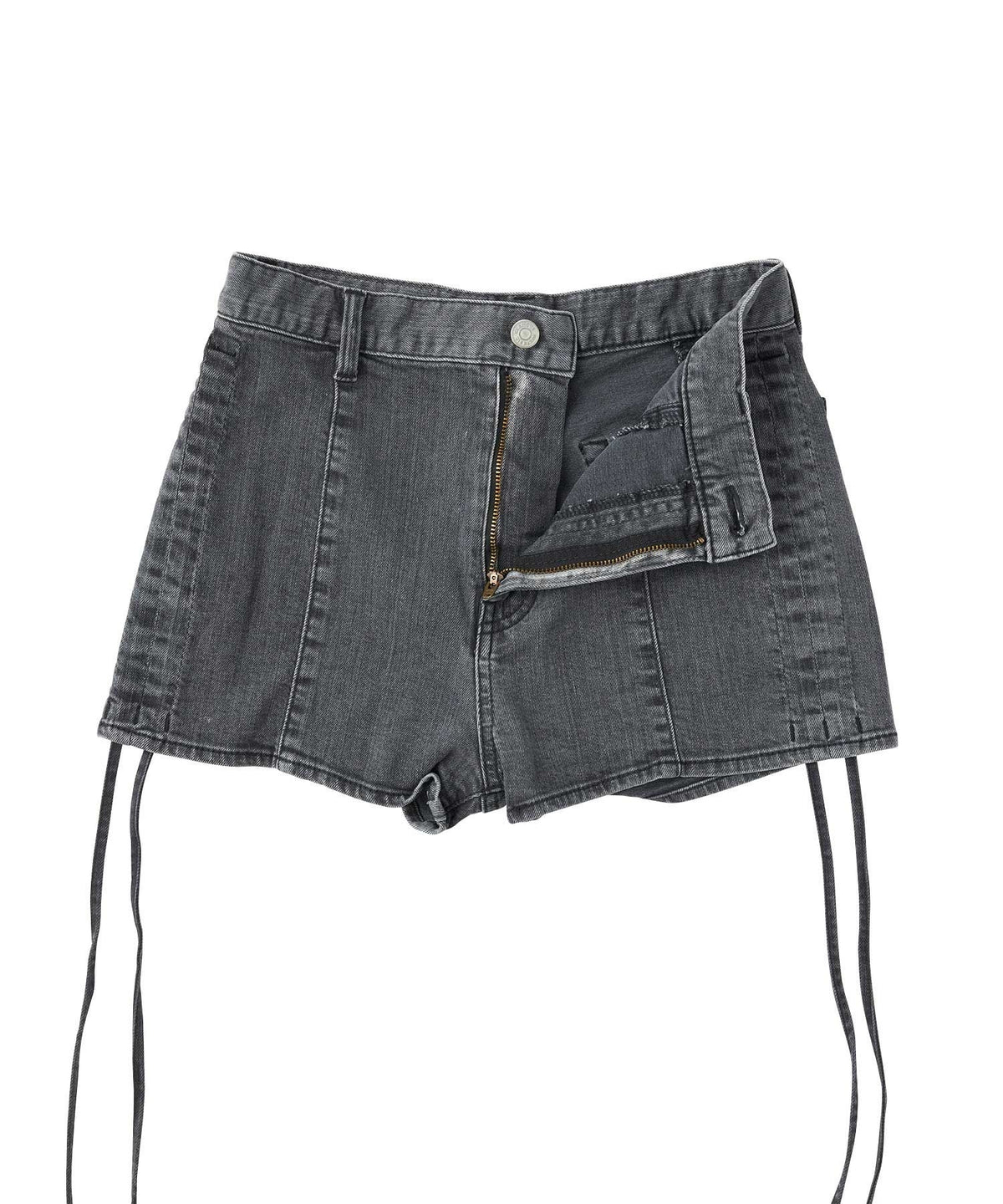 Side Gather Leg Wrap Short Pants