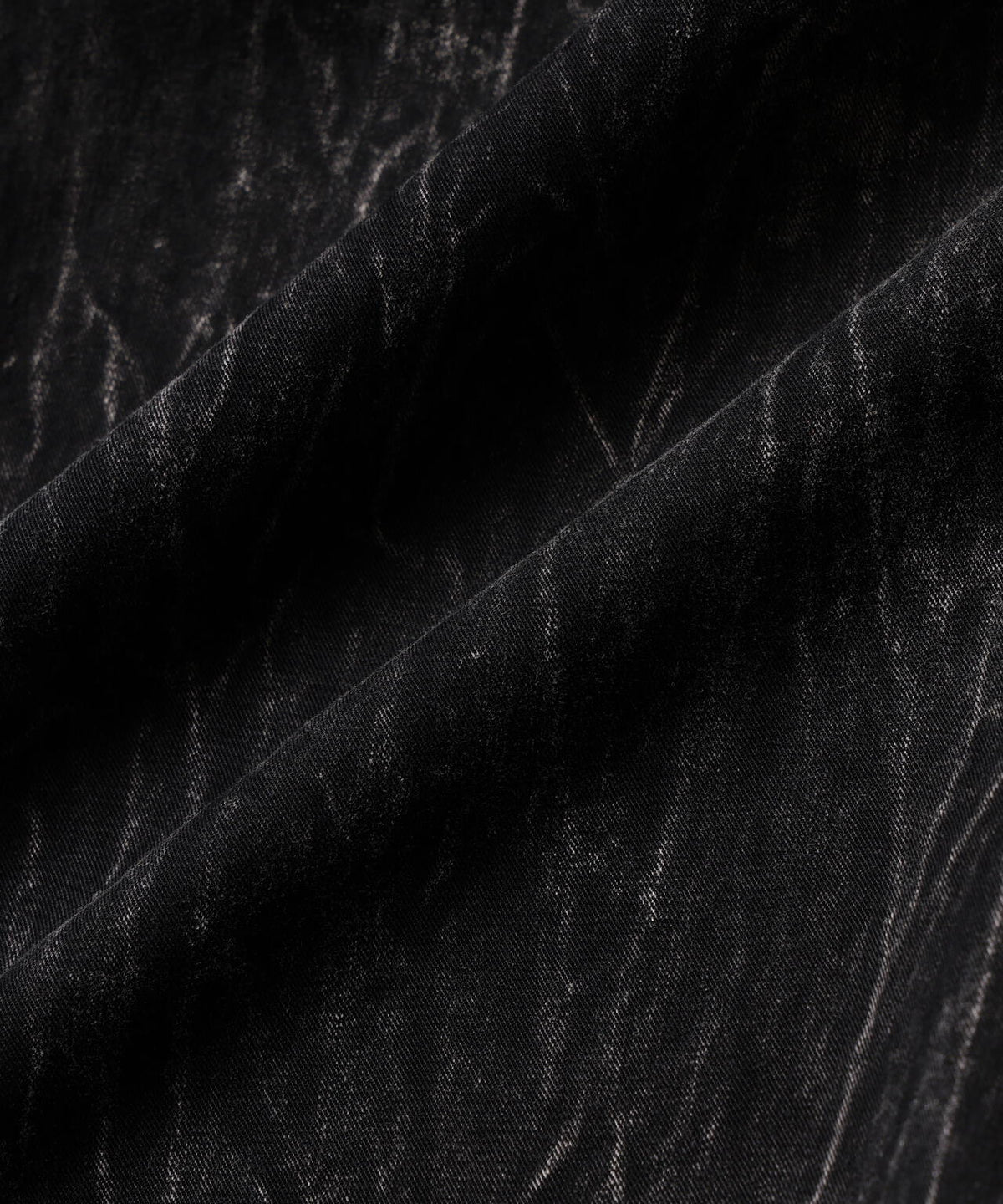 bleach twill wide pants