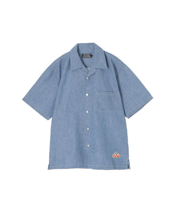 See No Evil Patch Open Collar Shirt